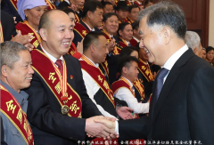 原中央政治局常委、全国政协主席汪洋接见张全收董事长