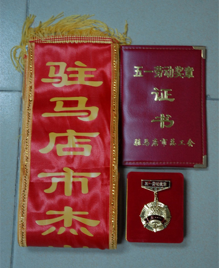 众多奖章一